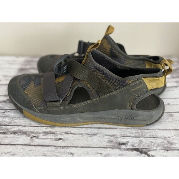 Chaco Odyssey Print JCH106821 Camo Olive Men’s Size 11 Sandals - Picture 1 of 9